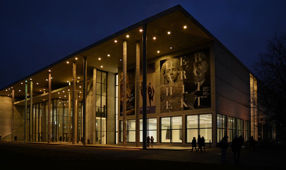 Pinakothek der Moderne München, nördlicher Eingang