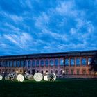 Pinakothek mit Lichtkunst