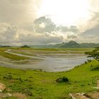 Pinatubo Gebiet Luzon Philippinen Panorama