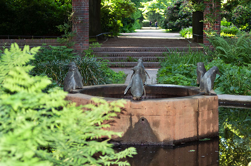 Pinguinbrunnen Hamburg Stadtpark