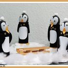 Pinguinparade (mit Gedicht)