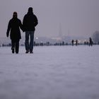 Pingus Blick über die Alster ...