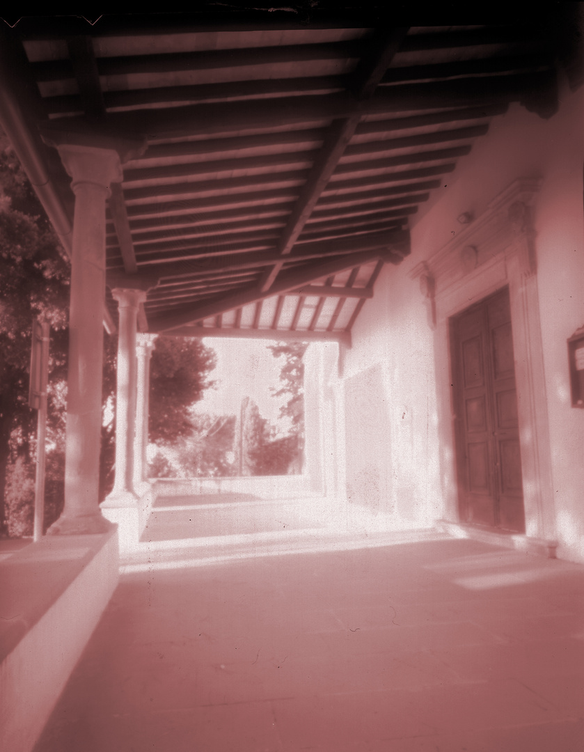 pinhole chiesa di San Biagio a Poppiano