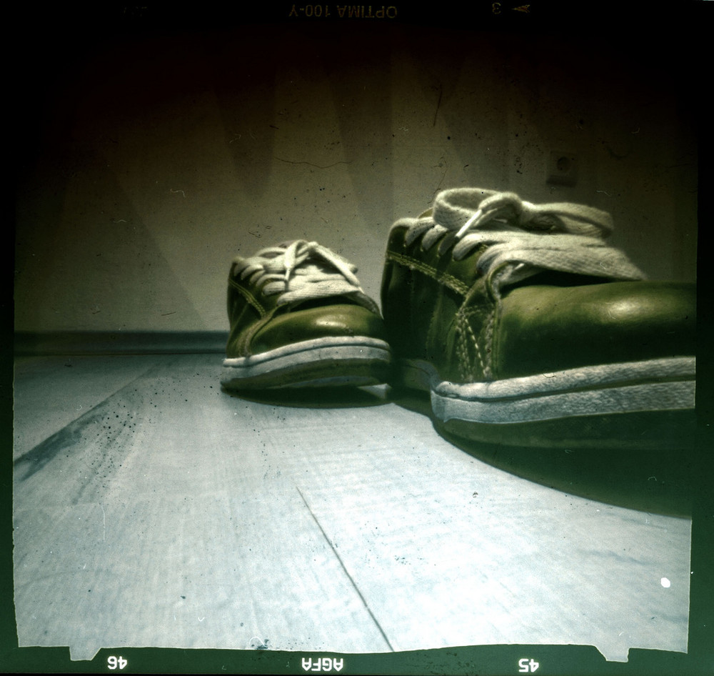 Pinhole shoes