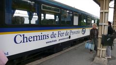 Pinienzapfen-Express von Digne les Bains bis Nizza-