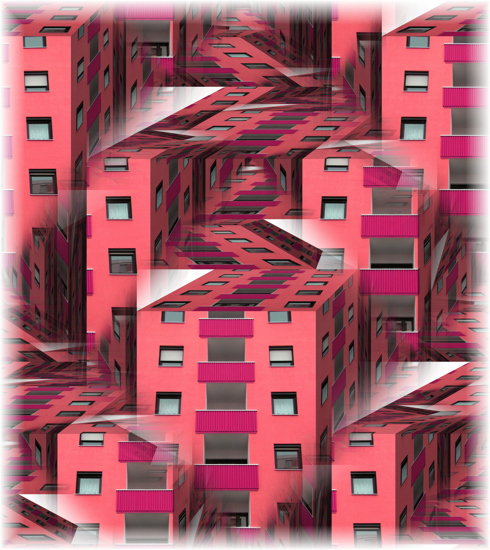 Pink Balconies