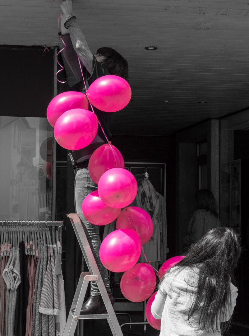 Pink Balloons