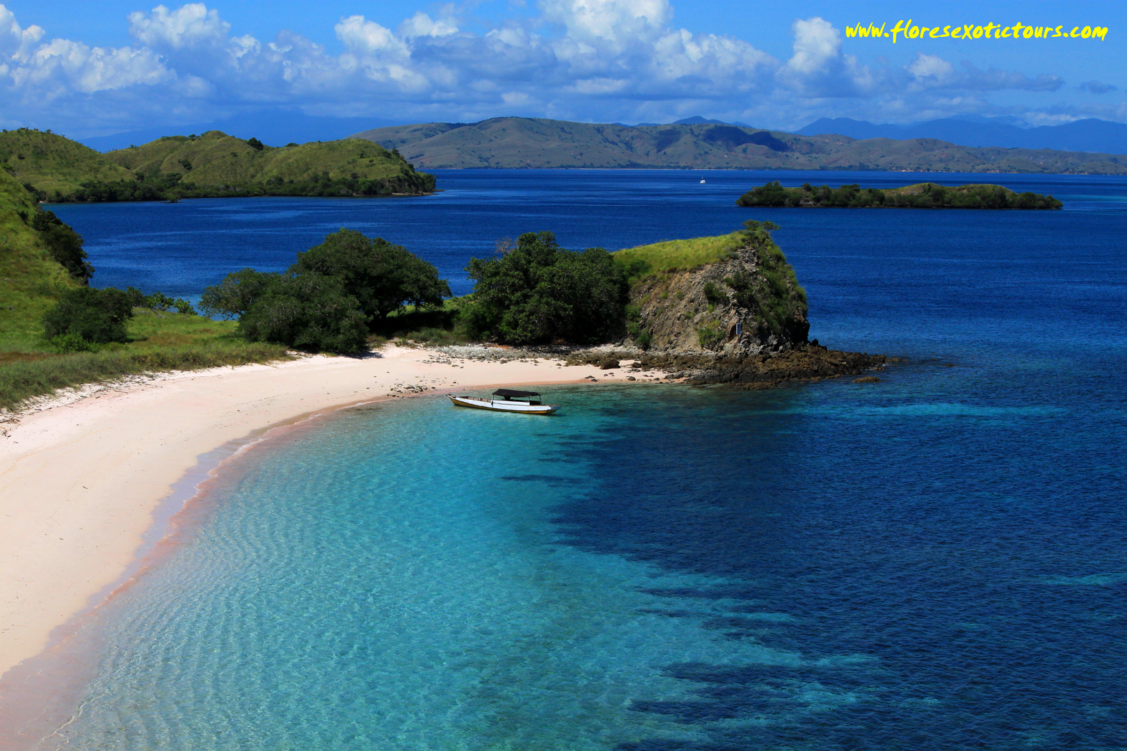 Pink Beach, Insel Komodo Indonesien