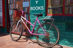 pink bicycle