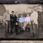 pink , bleu , altes foto , Ron Rensink , Wendy , Linda