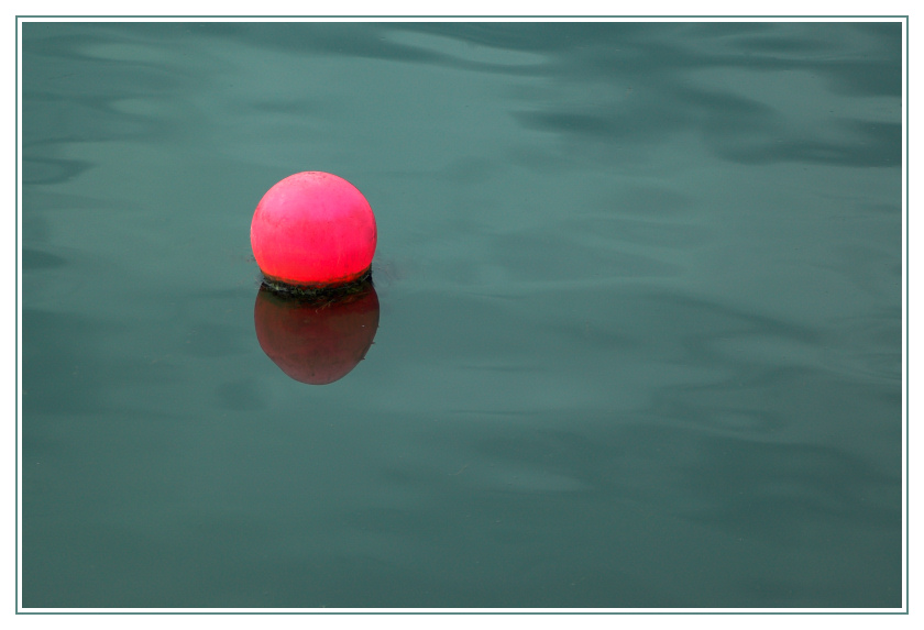 pink buoy