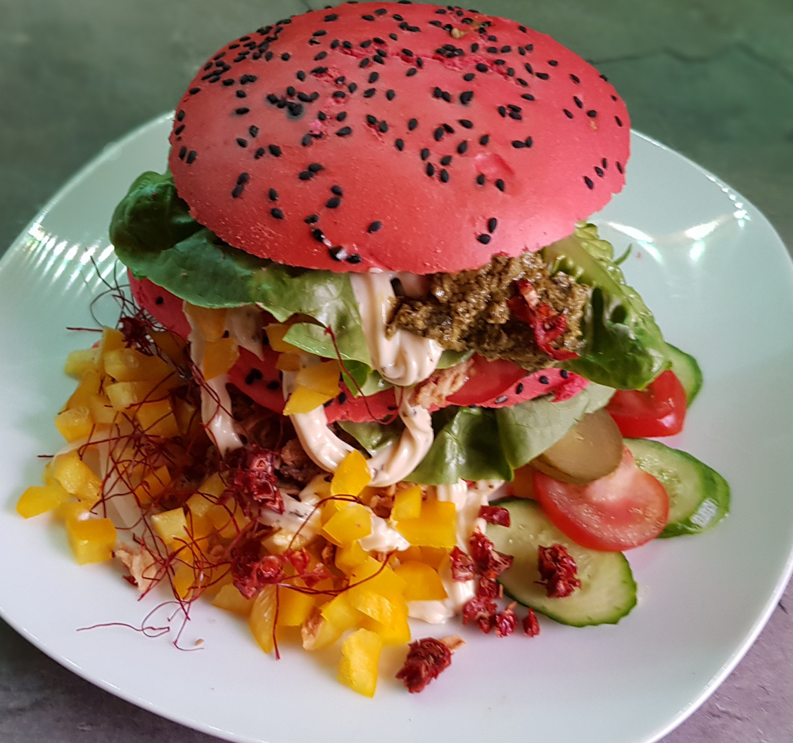 Pink Burger