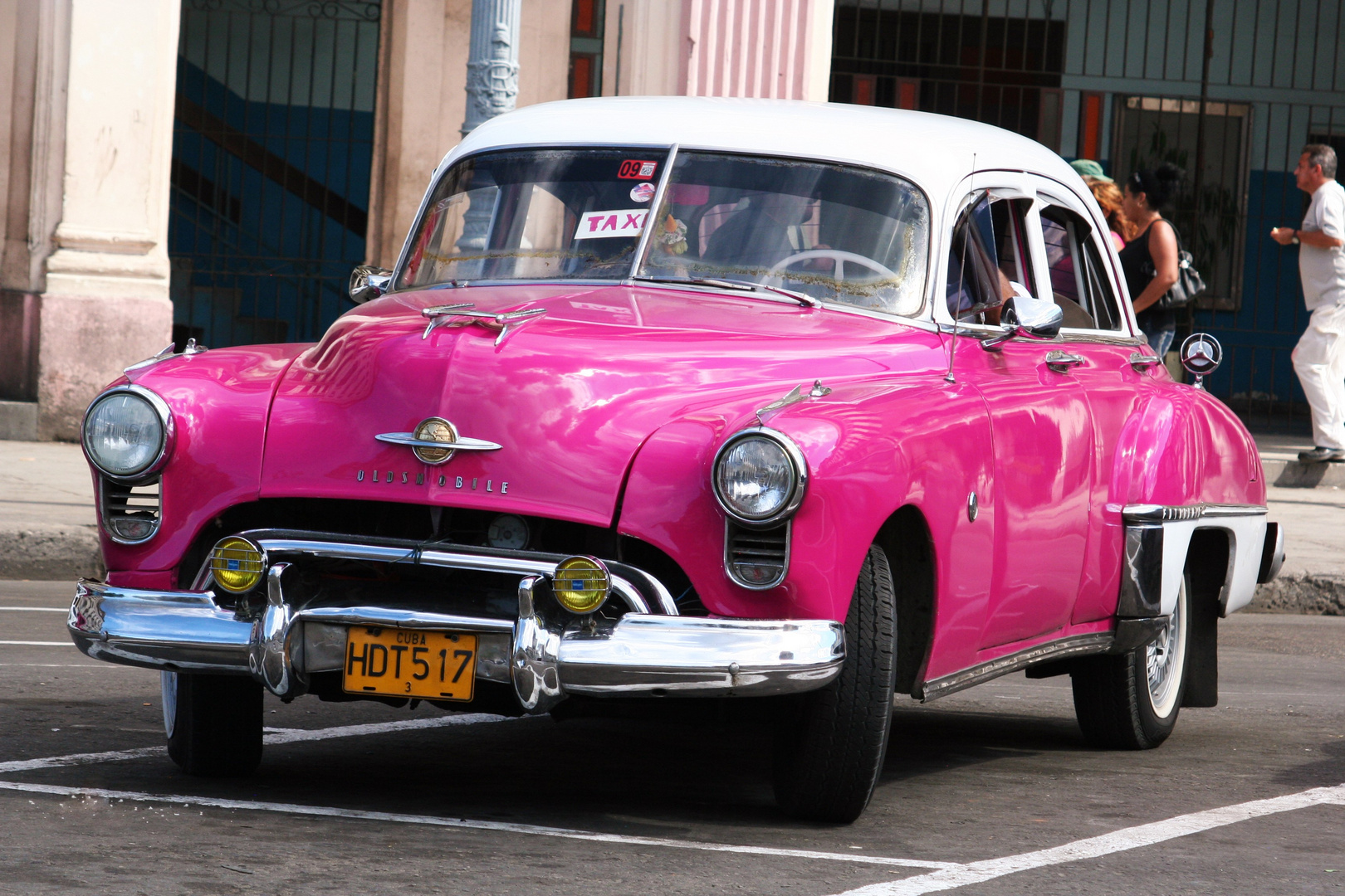 Pink Cadill.......Oldsmobile