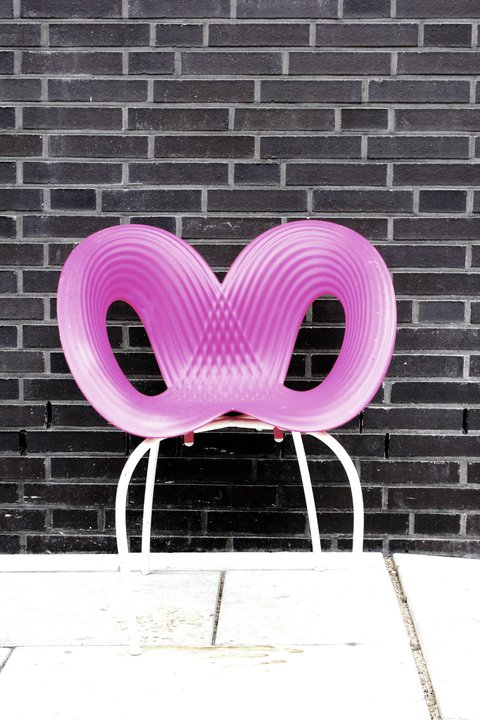 Pink chair