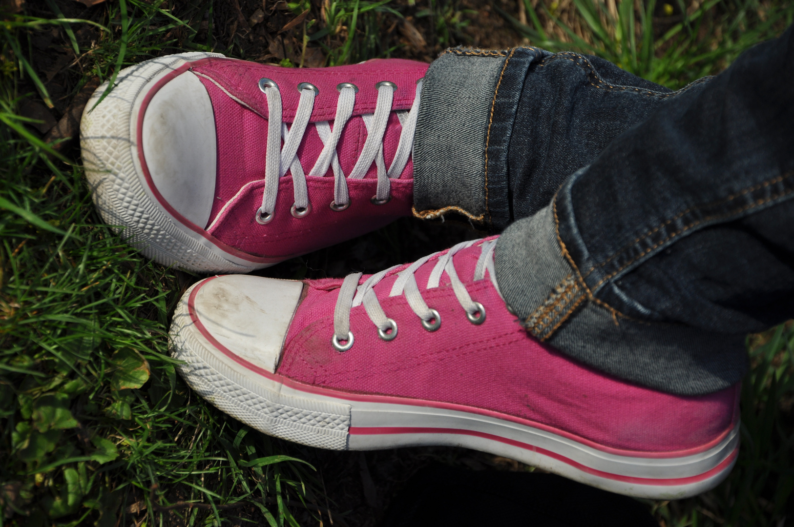 Pink Converse