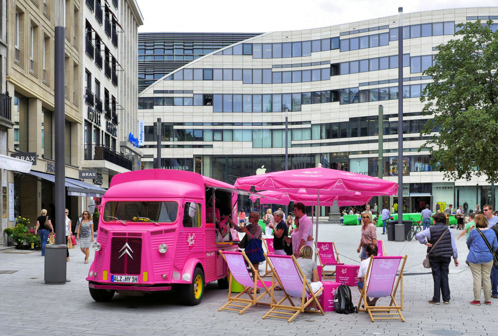 Pink in Düsseldorf