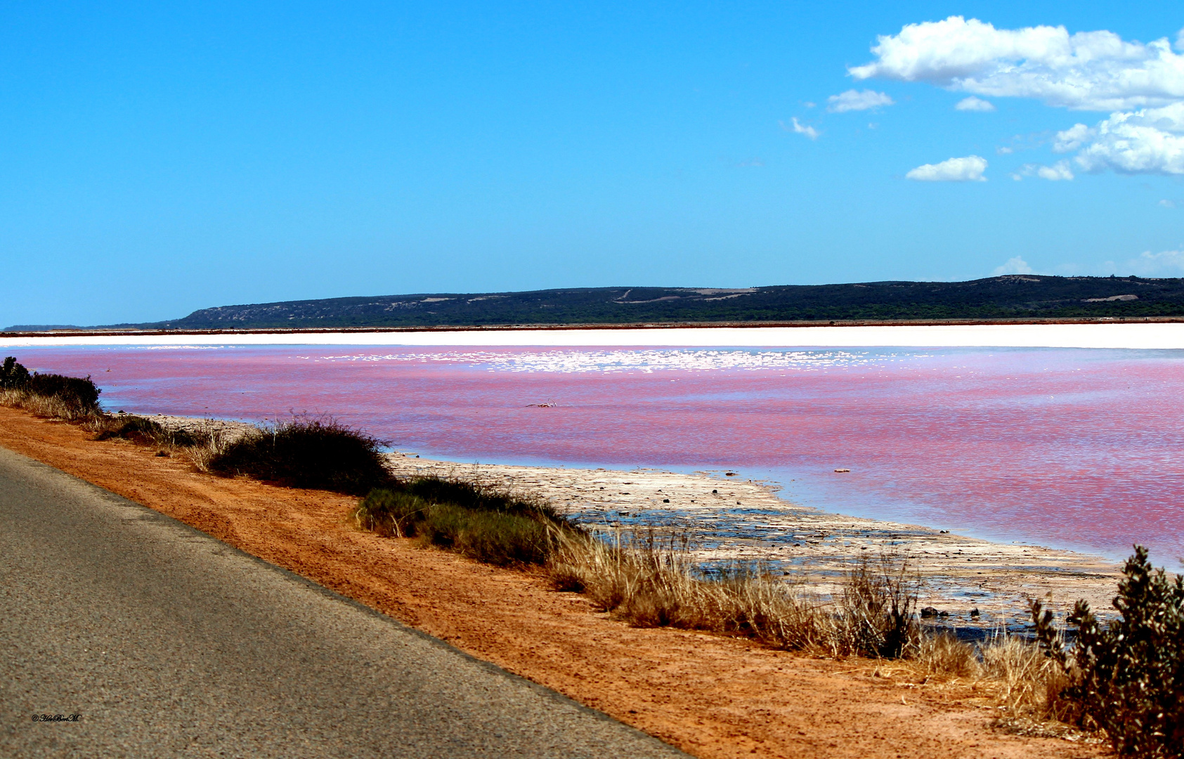 Pink Lake, Western Australia, 02-2014