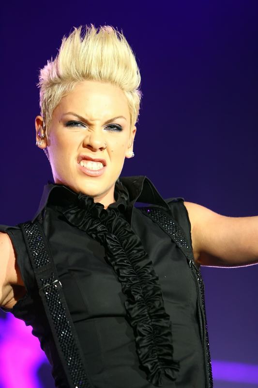 PINK live in Salzburg, mein absolutes Lieblingsbild aus der Serie