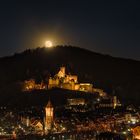 PINK-MOON über WERTHEIM