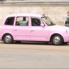 pink taxi