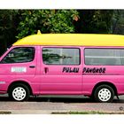 Pink taxi!