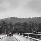 Pink umbrella