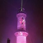 Pink und berühmt (Leuchtturm Rostock) 