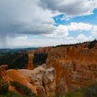 Pinnacle at the edge of Agua Canyon