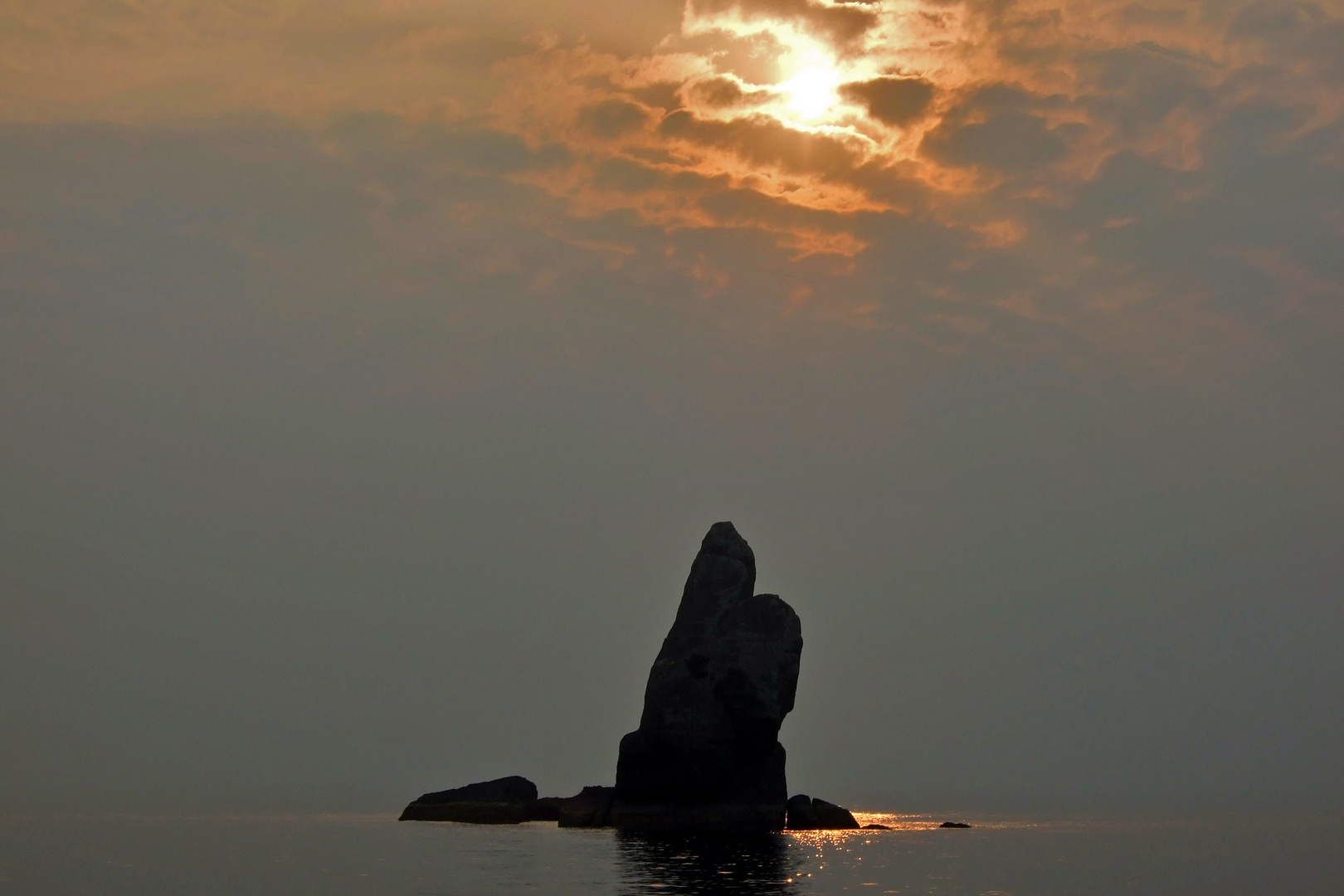 Pinnacle island at the Mergui Archipelago in Myanmar