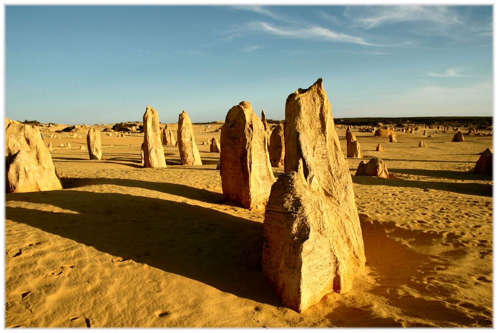 Pinnacles am Nachmittag