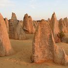 Pinnacles bei Sonnenuntergang