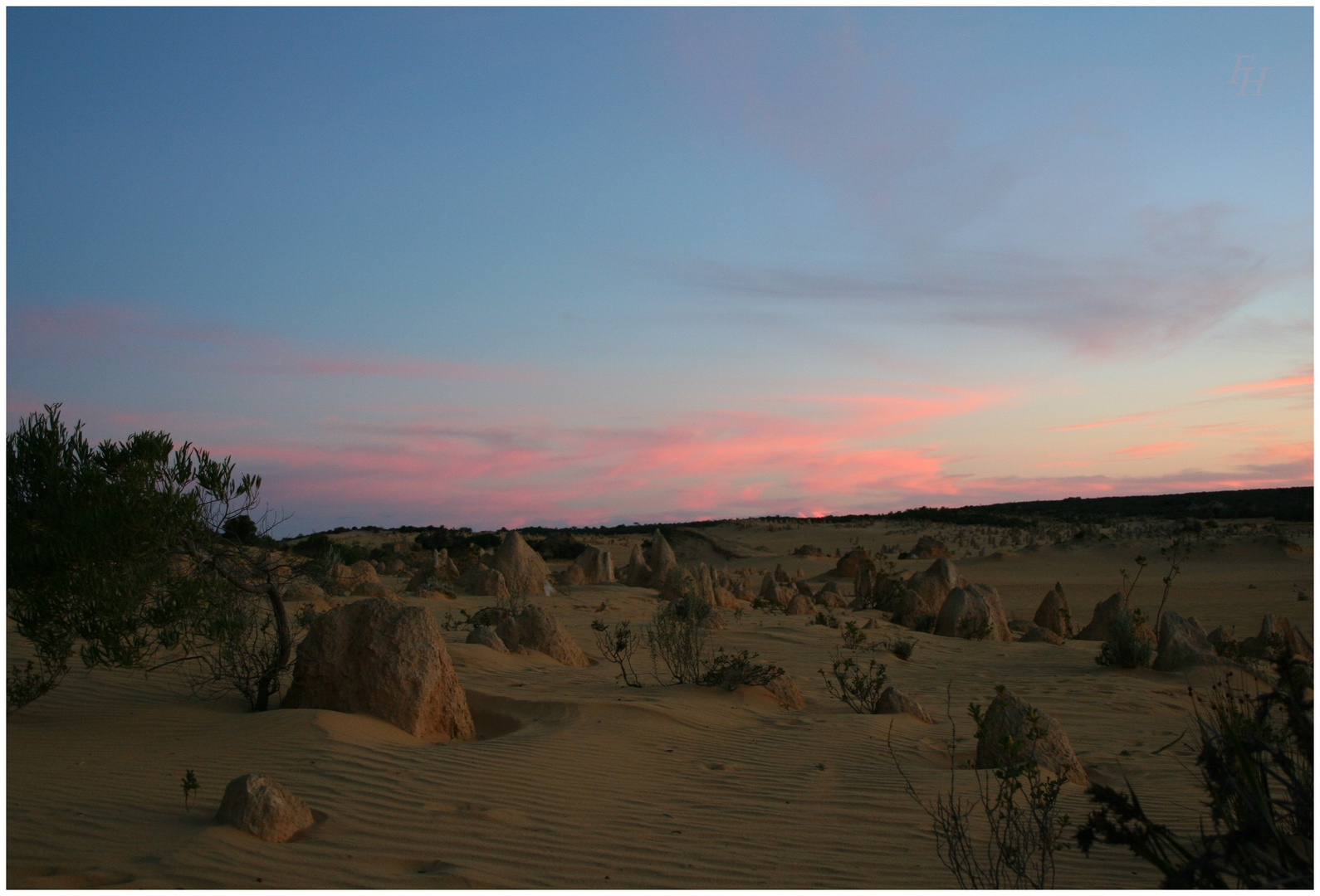 Pinnacles Sunset 2