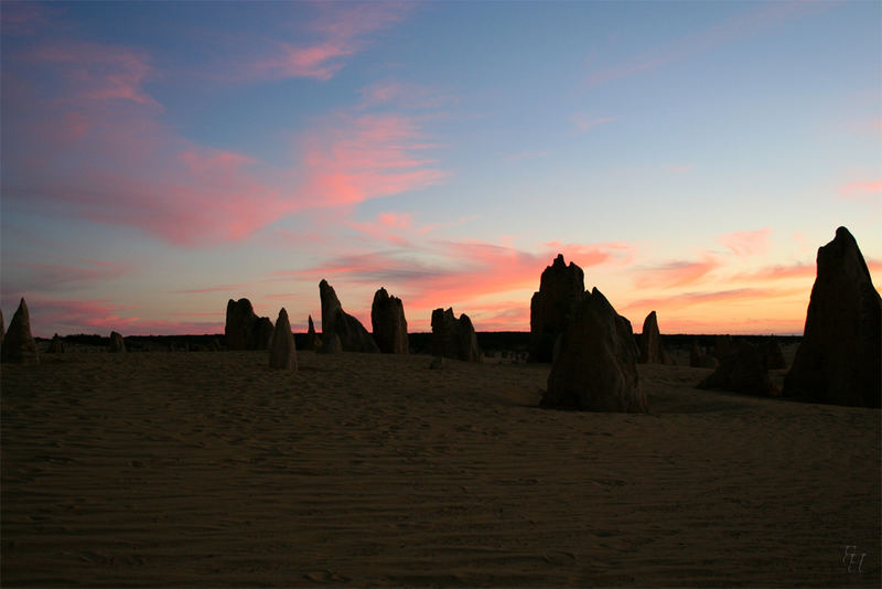 Pinnacles Sunset