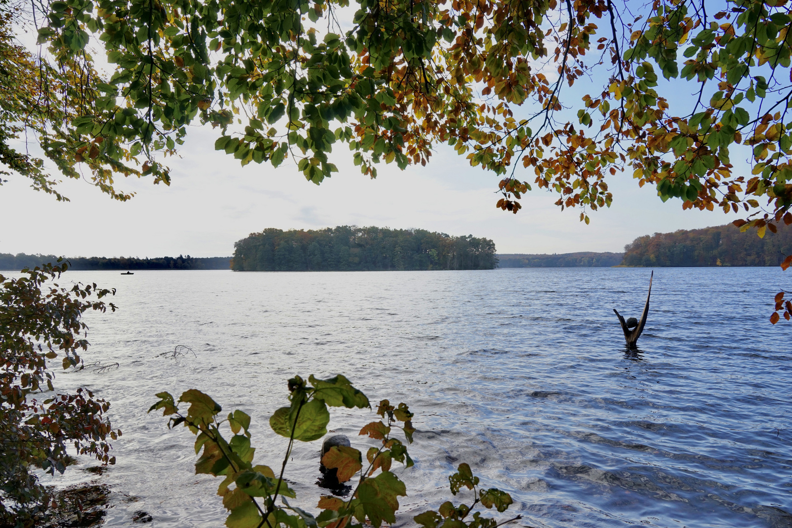 Pinnower See gleich neben dem Schweriner See