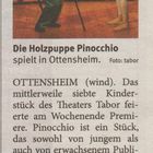 Pinocchio - Theater Tabor