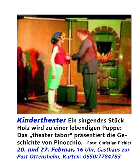 Pinocchio - Theater Tabor