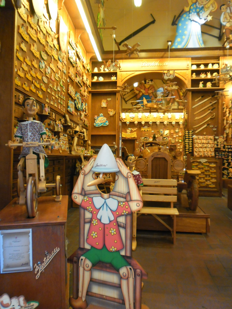 Pinocchioladen in Florenz