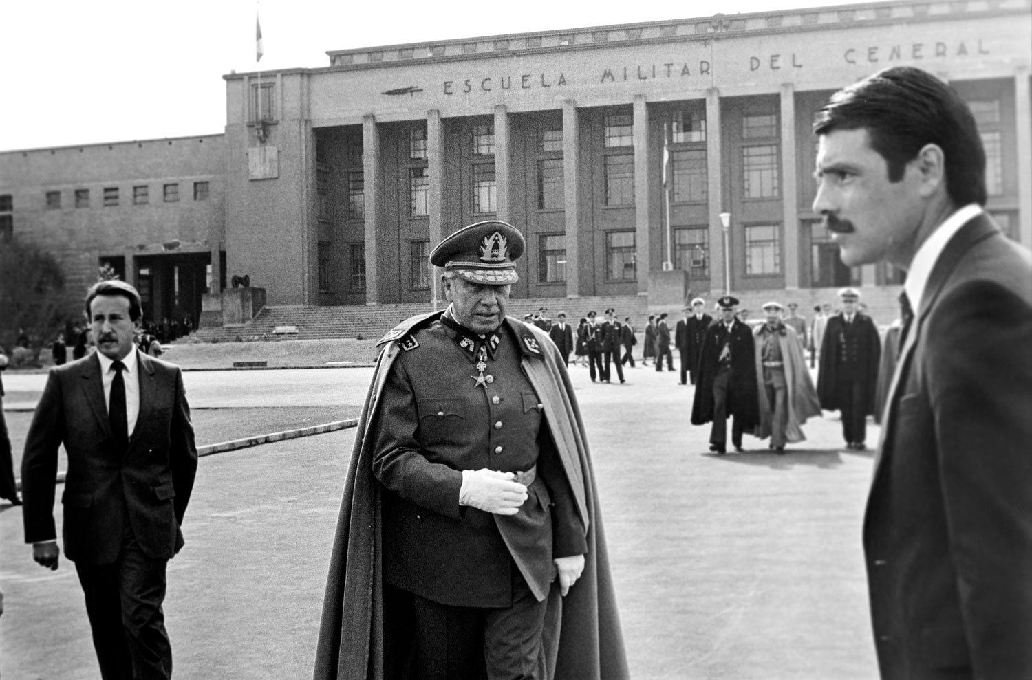 Pinochet 11.09.1985 zur Feier seines Putsches