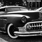 Pinstriped Cadillac