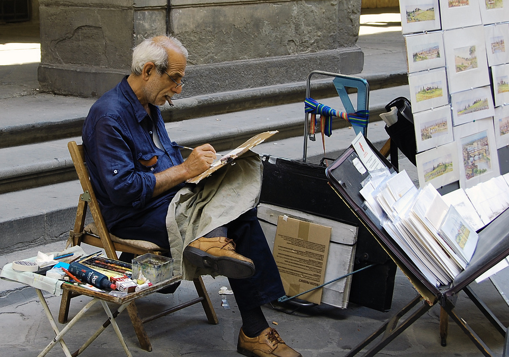 Pintar en Florencia