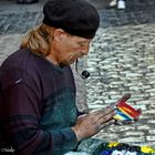 ...pintor en la calle...