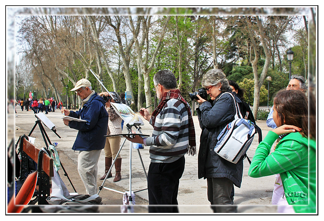 Pintores pintando y Fotografos fotografiando... GKM2