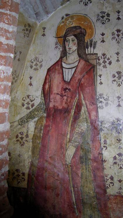 Pinturas en la ermita de Santa Eulalia (2)