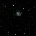 Pinwheel- oder Feuerrad- Spiralgalaxie M101 im Sternbild Großer Bär