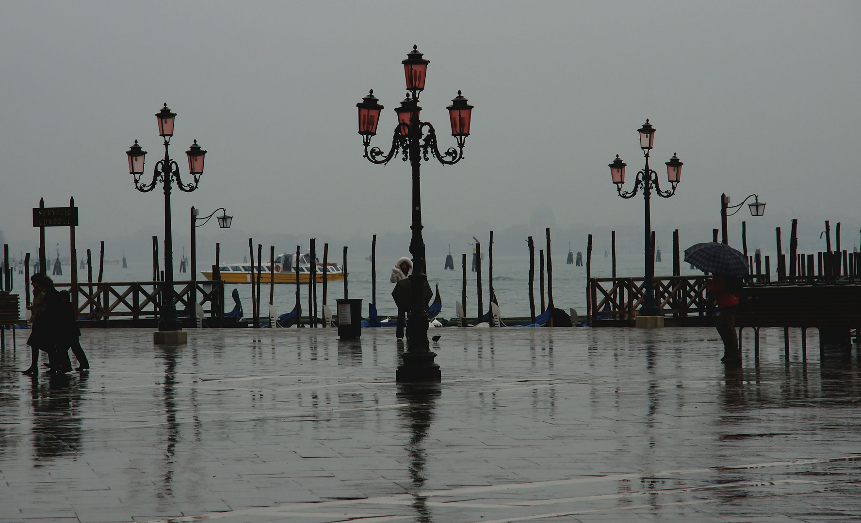 pioggia a venezia...