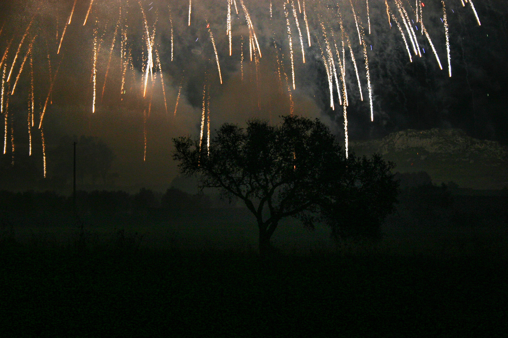 Pioggia luminosa