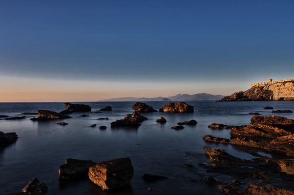 piombino, dawn at the sea n.2 