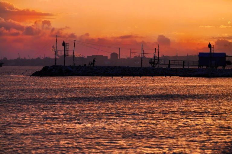 Piombino - Die Stadt im Abendrot