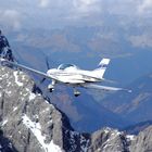 PIONEER 300 FG - PH  FSV  - Air to Air - an der Zugspitze