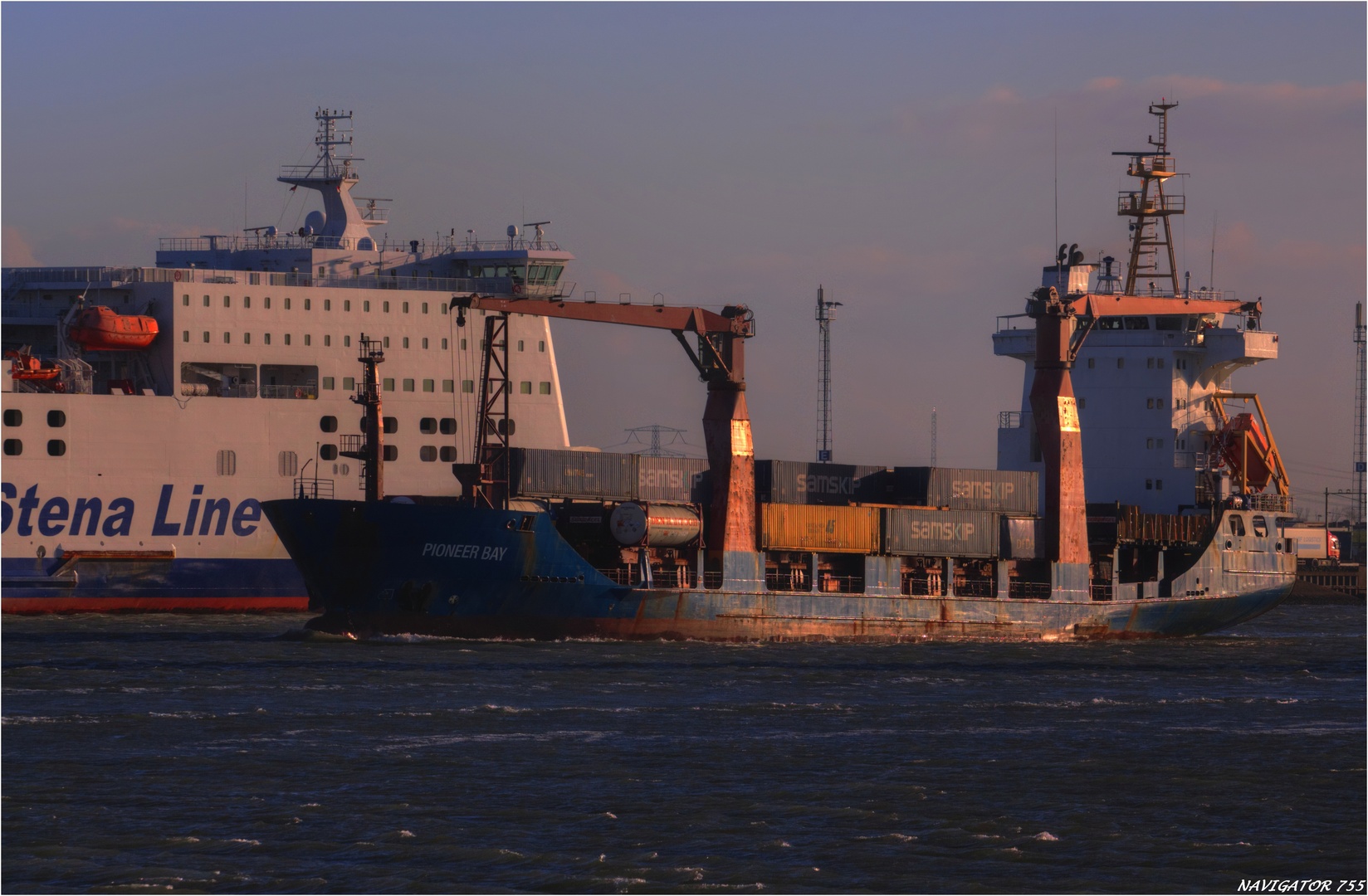 PIONEER BAY / General Cargo / Rotterdam Foto & Bild schiffe und